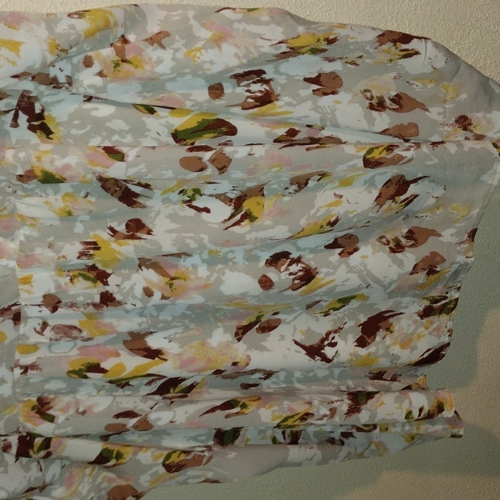Entro Abstract Lightweight Blouse Top M - Picture 3 of 6